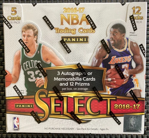 2016-17 Panini Select Basketball Hobby Box - USPS Priority Shipping