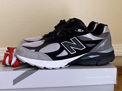 靴 DTLR x New Balance 'GR3YSCALE' M990DL3 New Balance DTLR X 990v3 Made In USA 'GR3YSCALE' - New Balance