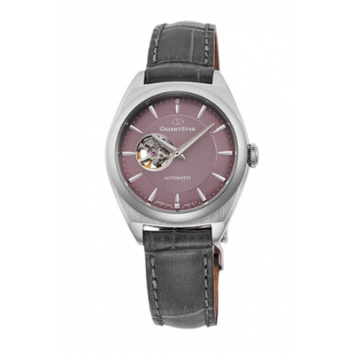 ORIENT STAR SEMI SKELETON RK-ND0103N Light Purple Automatic Women Watch New Box
