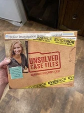 UNSOLVED CASE FILES Harmony Ashcroft Murder Mystery Board Game 