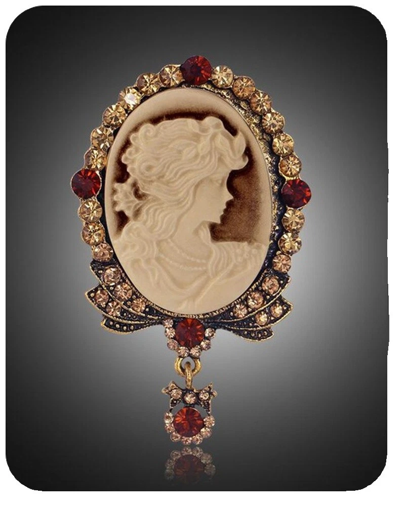 Bronze Amber Fashion Pins & Brooches