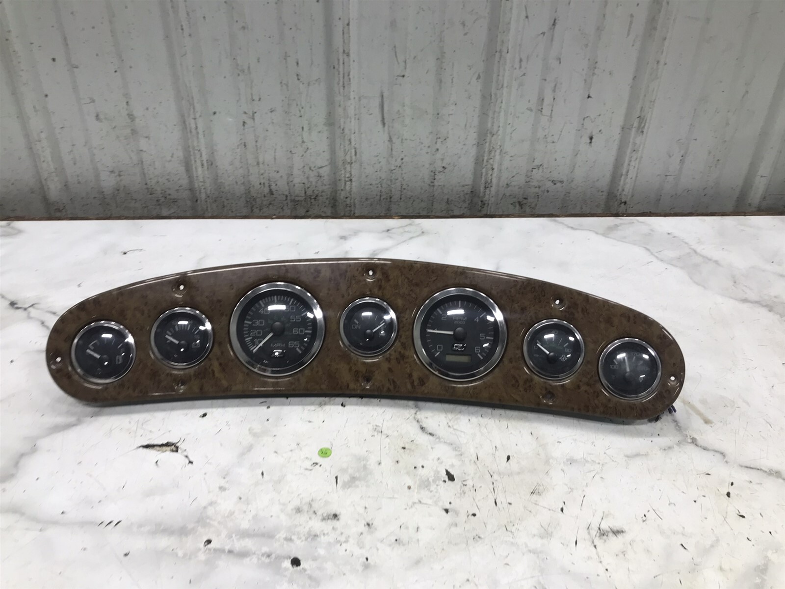 00 Sea Ray 260 Sundancer Boat dashboard panel gauges speedometer tachometer