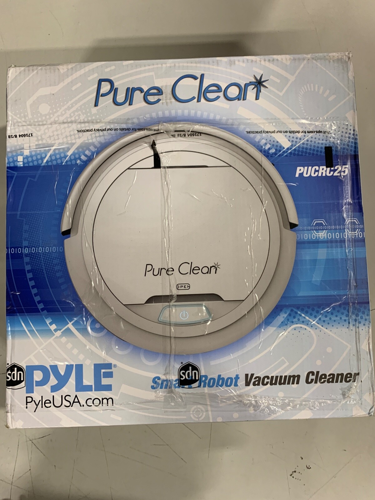 Pure Clean PUCRC25 Robot Vacuum Cleaner White 68888773454 eBay