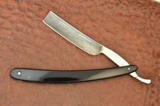 VINTAGE STRAIGHT RAZOR KNIFE CLAUSS FREMONT OHIO USA MAGENTIC RAZOR (18480)