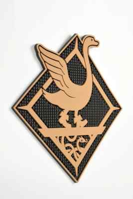 Dragon Age Cobbled Swan Bar Mat Figure Tevinter Pub Iconic Sign Official 15x15