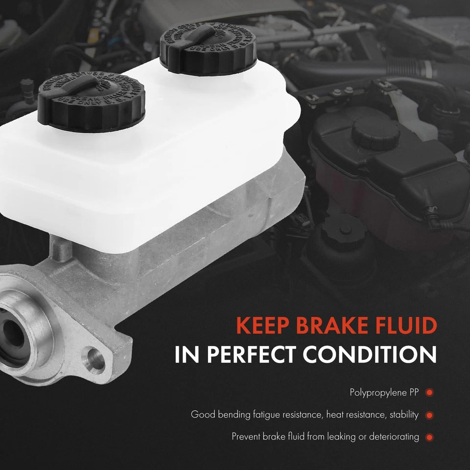 Brake Master Cylinder w/ Reservoir for Chrysler Cordoba Dodge Diplomat Plymouth - Image 3 of 4