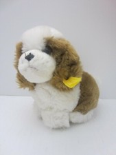 Vintage Steiff plush puppy w/tag button