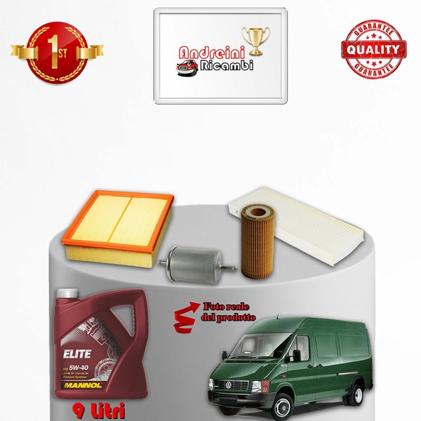 Kit Wartung 4 Filter Und ÖL Vw Lt Ii 31 2.3 105KW 143PS Von 1996 Bis 2006-image