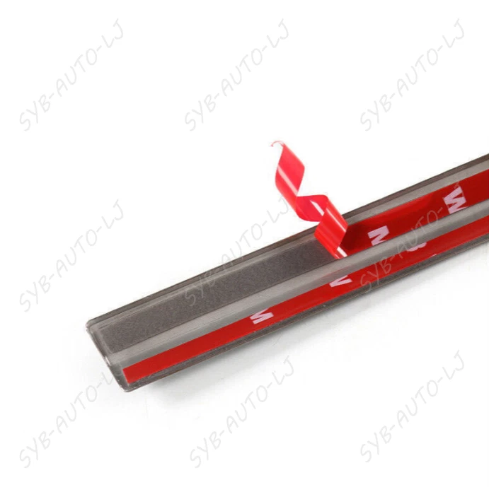 Black Steel Windows Sill Molding Strip Trim 10PCS For Audi Q5 SQ5 2018-2024 - Imagem 4 de 4