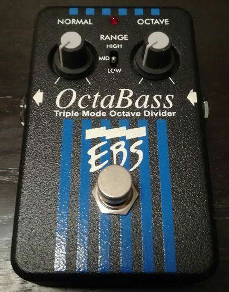 EBS OctaBass Octave Guitar Effect Pedal for sale online | eBay