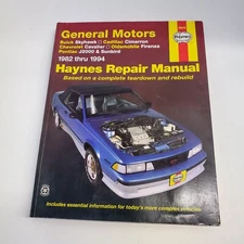 Haynes 38015 Repair Manual GM General Motors 1982 thru 1994 Selected Models tt