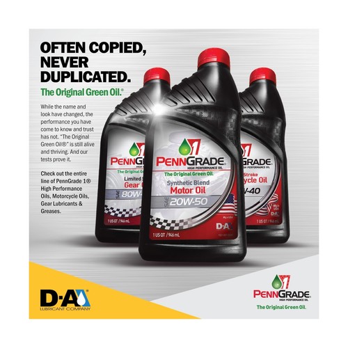 PENN GRADE 1, 71506, Synthetic Blend High Performance Oil SAE 10W-30, 1 Quart... - Picture 6 of 8