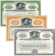 The Scranton Electric Company, USA Energieversorger Pennsylvania