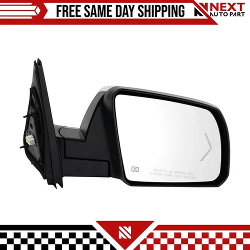 New Mirror Power Folding Heated Memory Signal Chrome RH For 07-13 Tundra Sequoia