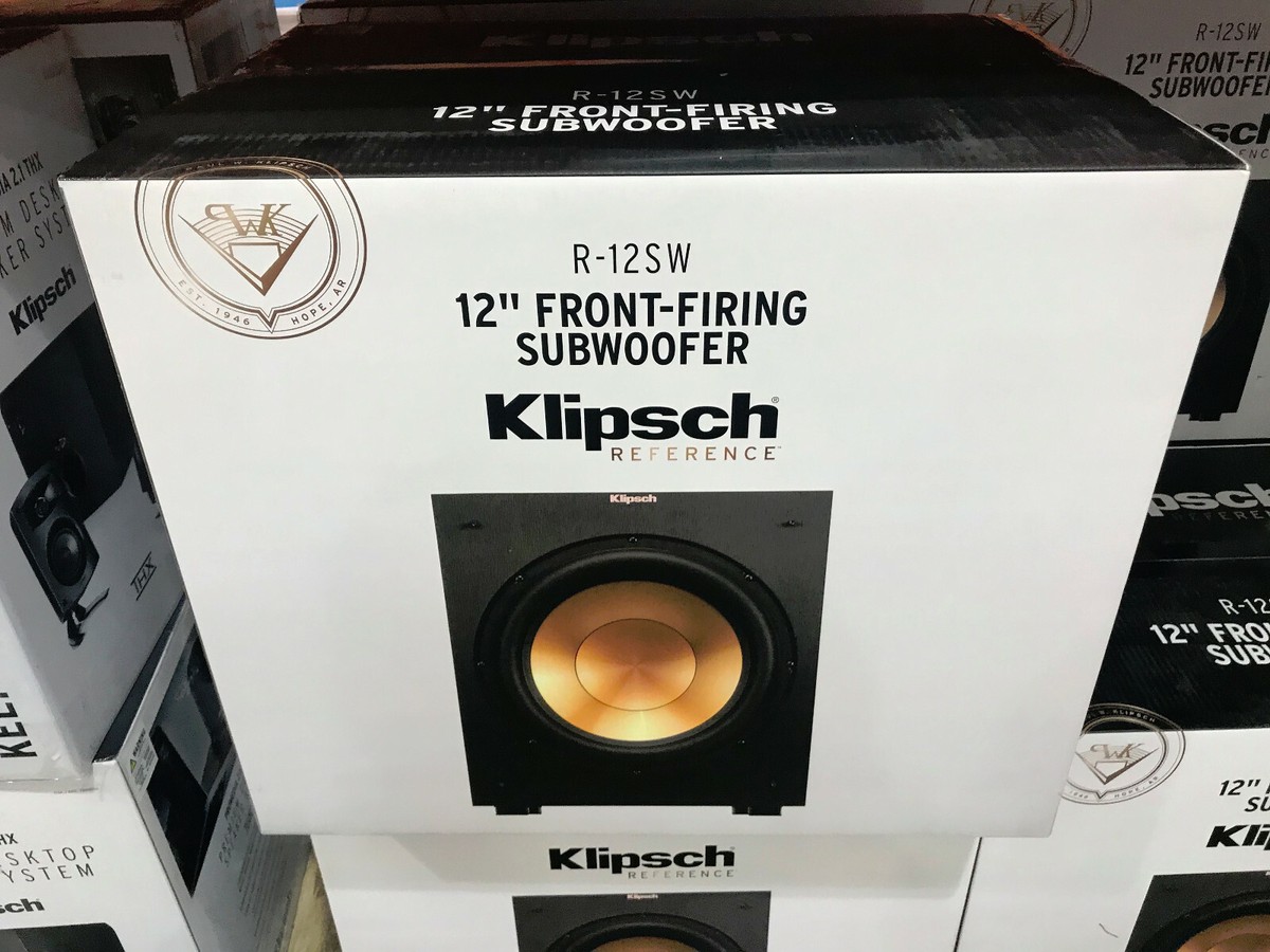 Klipsch R-12SW All-Digi Powered Reference Subwoofer Speaker 12