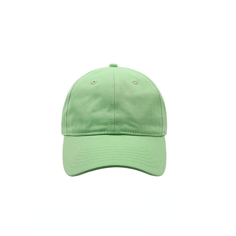 Unstructured soft cotton caps for men and women soft top sports