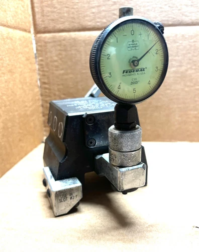 ACTS MODCO Magnetic Engine Block V-Block - 5.034" Gage Finish - NICE