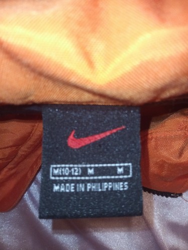 Vintage Nike Pull Over Wind Breaker Jacket Front Pouch Boys 10/12 - Picture 4 of 6