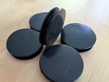 2 x Gummiverschluss in Wei&szlig; oder Schwarz f&uuml;r Spardose | 38 mm, 42 mm oder 50 mm