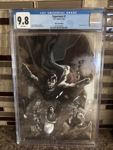 Superman #1 Silver Foil Edition Store Variant CGC 9.8! 2023