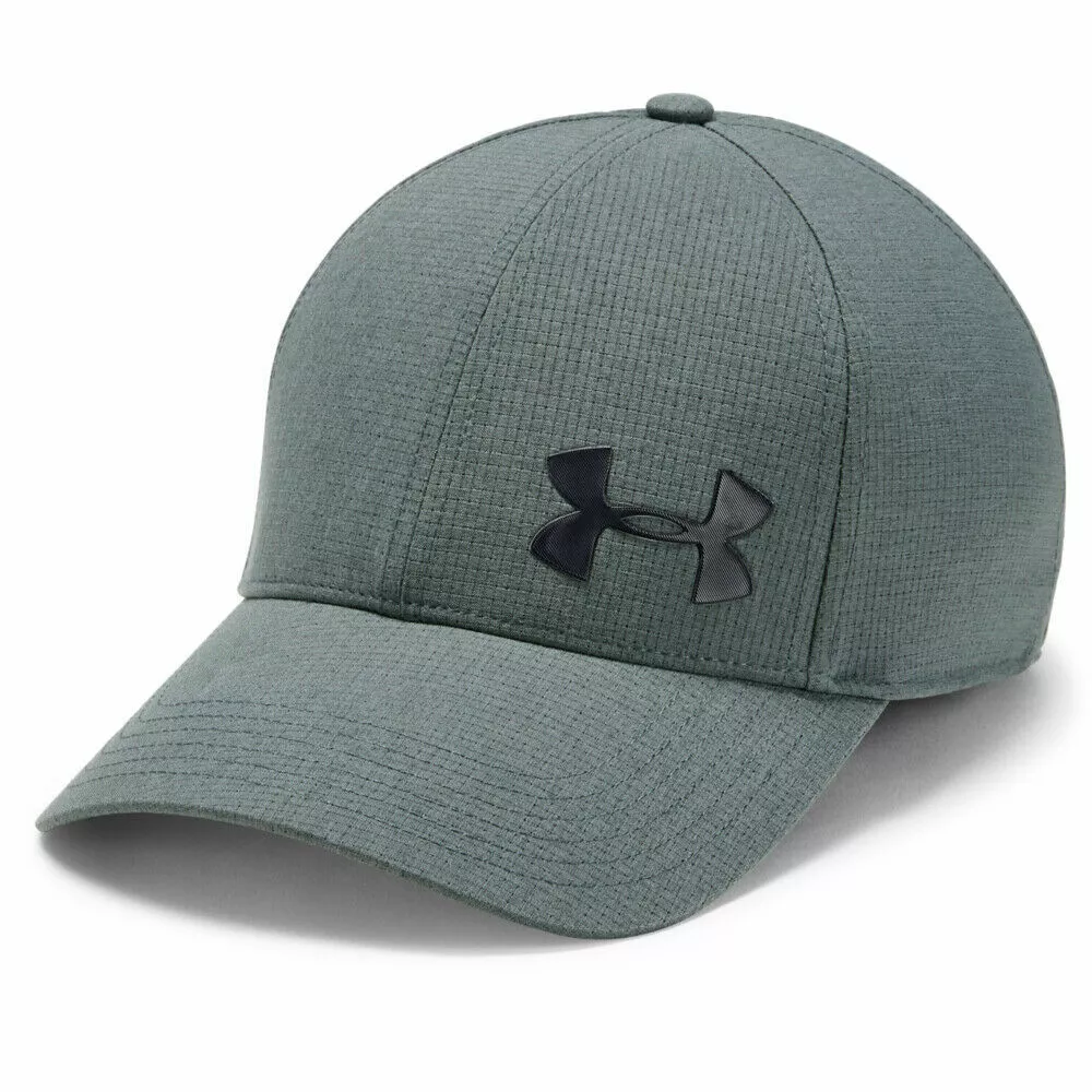 New Under Armour ArmourVent Core 2.0 Cap Pitch Gray Stretch Golf Hat L/XL | eBay