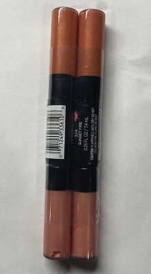 L'oreal Infallible Paints Liquid Eye Shadow 314 Sunset Fire Orange (2 Pack)