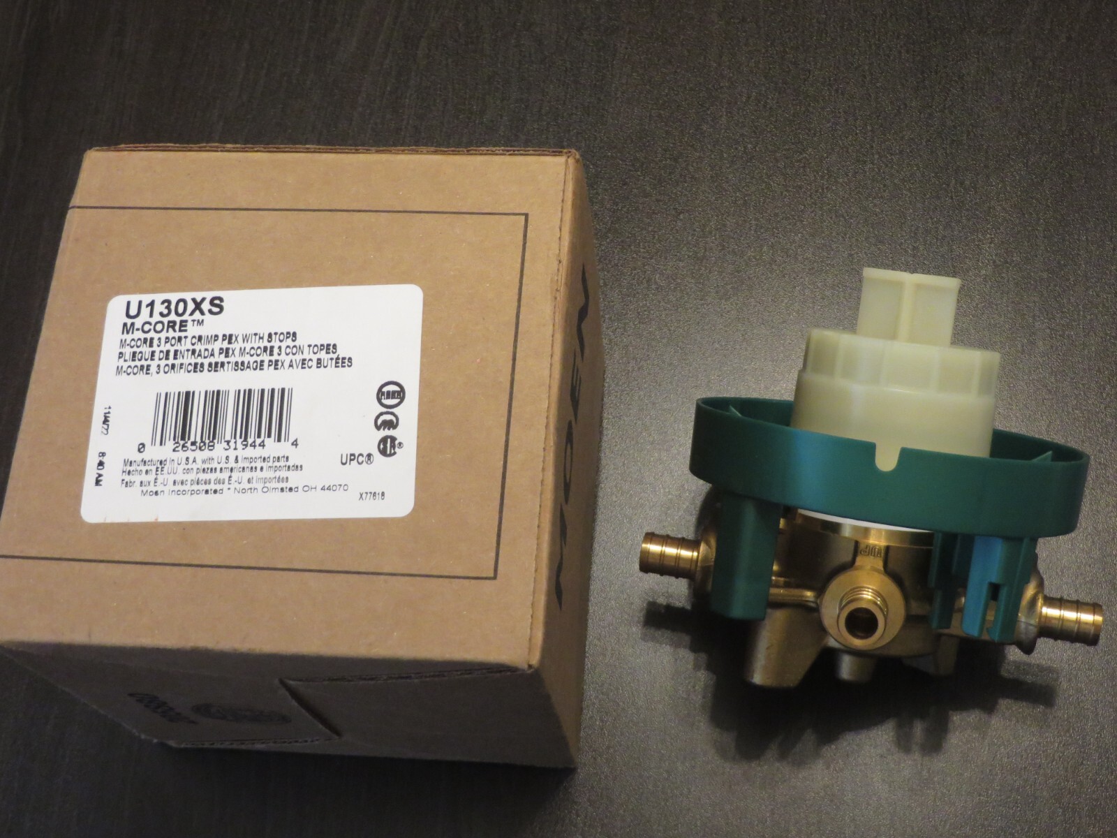 MOEN Shower Mixing Valve MCORE 3Series 1/2 in. 3 Port PEX eBay