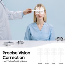 4Pc Optical Flipper Optometry Plastic Flip Trial For Lens Confirmation Test