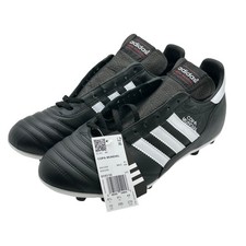 Mens Adidas Copa Mundial Leather Soccer Cleats Black Made In Germany 015110 Sz10