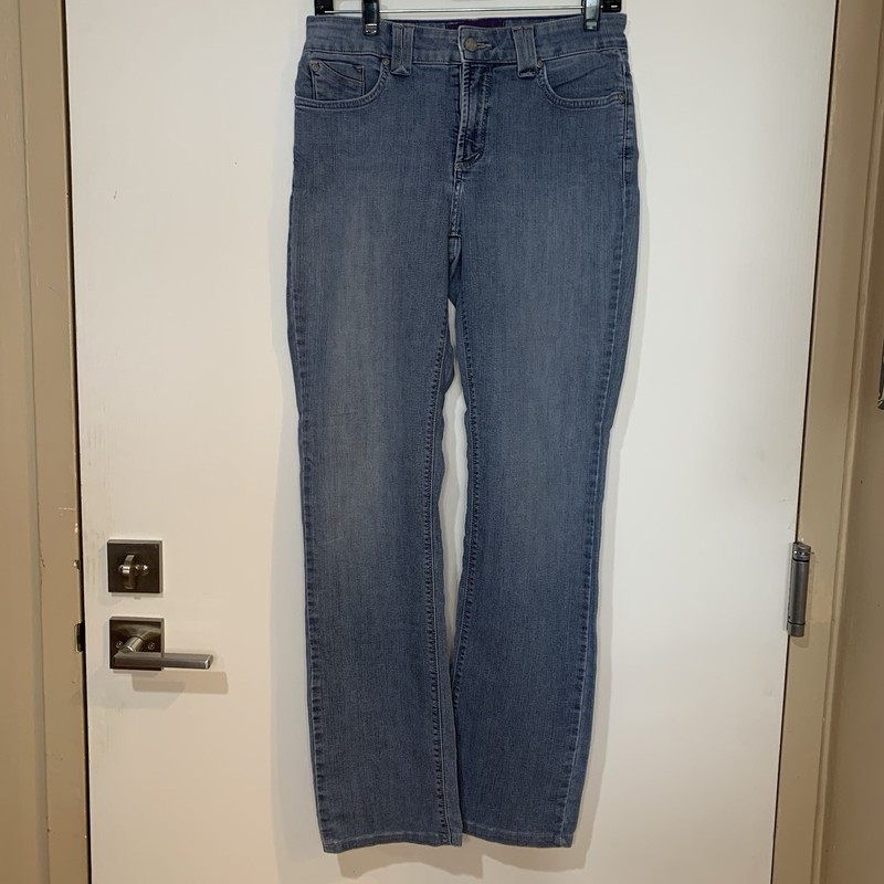 Not Your Daughter's Women's 6 Light Blue Skinny Jean w Lift Tuck Technology