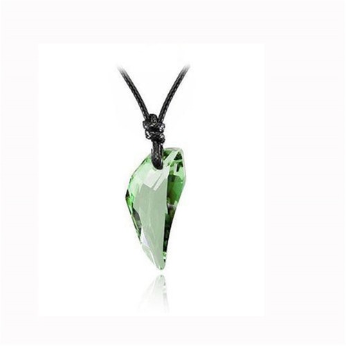 Wolf's Tooth Jewelry Women Men's Necklace Crystal Pendant Gift Natural Stone - Picture 22 of 26