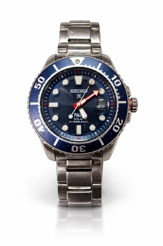 Seiko Prospex PADI Solar Diver V157-0BT0 43.5mm Runs Perfect With New Capacitor
