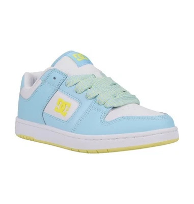DC SHOES MANTECA 4 BLAU GELB WEISS DAMEN SNEAKER