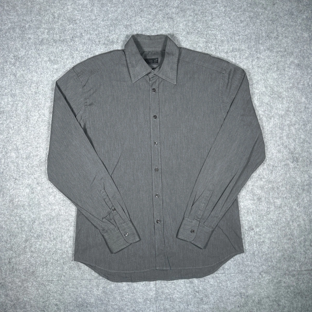 PRADA Gray Shirts for Men for sale | eBay