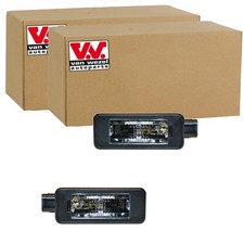 2x VAN WEZEL KENNZEICHENLEUCHTE passend für CITROËN C3 C4 C5 GRAND PEUGEOT 2008