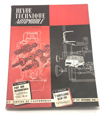 Revue technique Fiat 850