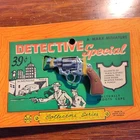 Detective 38 Special VTG Marx Miniature Toy Cap Gun - Original CARD 2.5" USA NOS