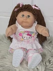 2015 BLE Babyland Exclusive Cabbage Patch Long Chesnut Brown Hair 20"