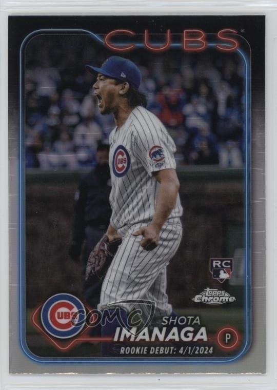 2024 Topps Chrome Update Rookie Debut Shota Imanaga #USC95 Rookie RC