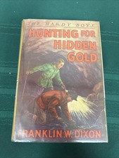 HARDY BOYS #05: HUNTING FOR HIDDEN GOLD by Franklin W. Dixon 1941A 22nd Printing