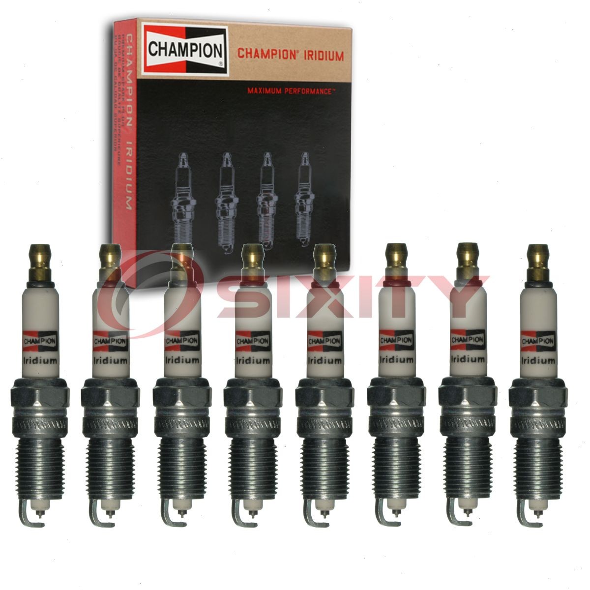 8 pc Champion Iridium Spark Plugs for 2002-2006 Chevrolet Avalanche 1500 tc