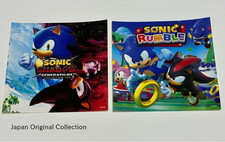 Sonic the Hedgehog Sticker TGS2024 Limited Set of 2 From Japan Game