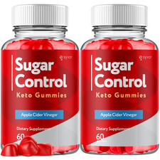  2 Pack Sugar Control Keto ACV Gummies 1000MG SugarControl Vitamin 120 Gummies