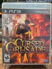 The Cursed Crusade (Sony PlayStation 3, 2011) PS3 Cib Complete
