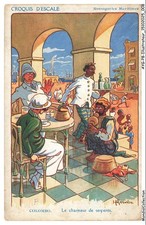 AYGP8-0929-ILLUSTRATEUR - GERVESE - Colombo - Le chameur de serpents