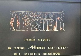 Famicom Software Model Sword Master Athena FHs03