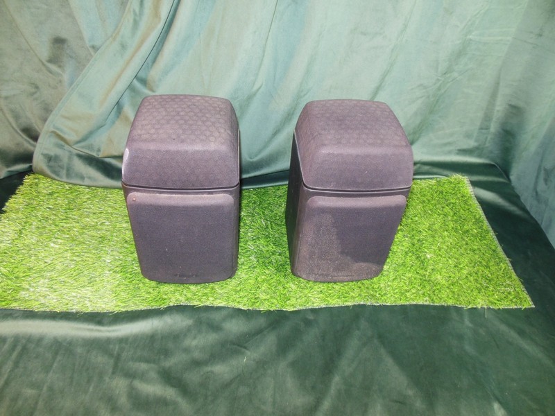 2x Optimus PRO LX5II Bookshelf Speakers #40-4061 PARTS or REBUILD