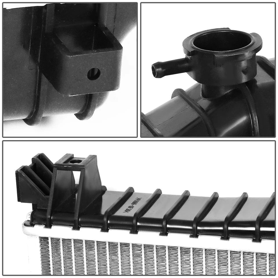 PARA 07-10 FORD EXPLORER SPORT TRAC AT OE ESTILO ALUMINIO RADIADOR REFRIGERACIÓN 2952 Foto 4 de 4