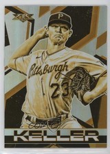 2021 Topps Fire Gold Minted Mitch Keller #189 0x4v