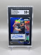 Konnor Griffin 2025 Panini #PS-KG Prospect Signatures Auto Blue Prizm /49 SGC 10